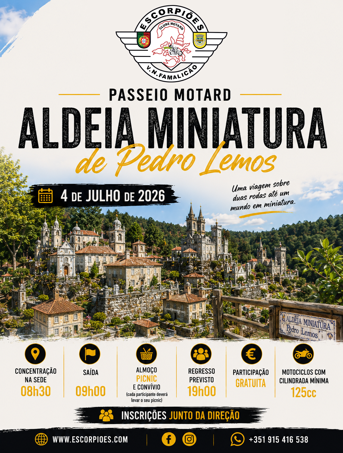 Aldeia miniatura Pedro Lemos